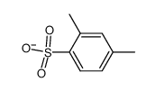 2,4-dimethylbenzenesulfonate anion Structure