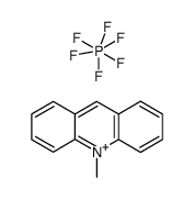 N-methylacridinium hexafluorophosphate Structure