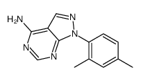 1-(2,4-dimethylphenyl)pyrazolo[3,4-d]pyrimidin-4-amine Structure