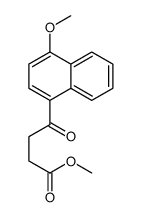 3-(4-Methoxy-1-naphthoyl)propionic acid methyl ester Structure