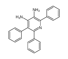 2,5,6-triphenylpyridine-3,4-diamine Structure