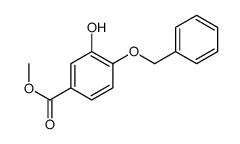 4-(苄氧基)-3-羟基苯甲酸甲酯结构式