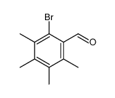 2-bromo-3,4,5,6-tetramethylbenzaldehyde结构式