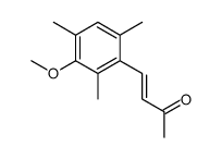 4-(3-methoxy-2,4,6-trimethylphenyl)but-3-en-2-one Structure
