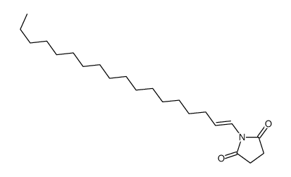 1-octadec-1-enylpyrrolidine-2,5-dione结构式