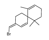 (Z)-9-(Bromomethylene)-1,5,5-trimethylspiro<5,5>undeca-1,7-diene结构式