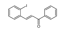 3-(2-iodophenyl)-1-phenylprop-2-en-1-one Structure