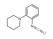 1-(2-isocyanatophenyl)piperidine Structure