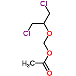 1,3-Dichloro-2-(acetoxymethoxy)propane Structure