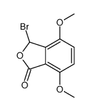 3-bromo-4,7-dimethoxy-3H-2-benzofuran-1-one结构式