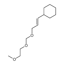 3-(2-methoxyethoxymethoxy)prop-1-enylcyclohexane Structure