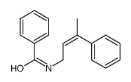 N-(3-phenylbut-2-enyl)benzamide Structure