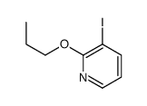 3-Iodo-2-propoxypyridine structure