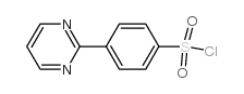 4-PYRIMIDIN-2-YLBENZENESULPHONYL CHLORIDE Structure
