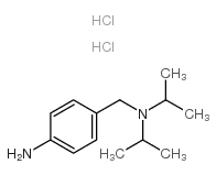 4-amino-n,n-bis(1-methylethyl)-benzenemethanamine dihydrochloride Structure