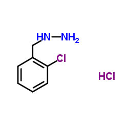 (2-chlorophenyl)Methylhydrazine,hydrochloride结构式