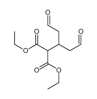 diethyl 2-(1,5-dioxopentan-3-yl)propanedioate Structure