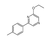 2-ethoxy-6-(4-methylphenyl)pyrazine Structure