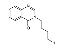 3-(4-iodobutyl)quinazolin-4-one Structure