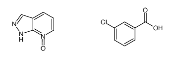 1H-pyrazolo[3,4-b]pyridine 7N-oxide m-chlorobenzoate结构式