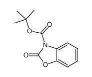 tert-butyl 2-oxo-1,3-benzoxazole-3-carboxylate Structure