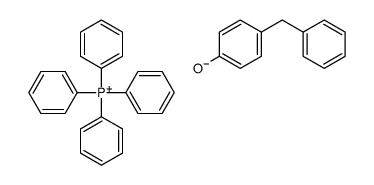 tetraphenylphosphonium, salt with 4-benzylphenol (1:1)结构式