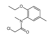 2-chloro-N-(2-ethoxy-5-methylphenyl)-N-methylacetamide结构式