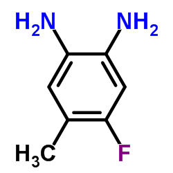 4-Fluoro-5-methyl-1,2-benzenediamine Structure