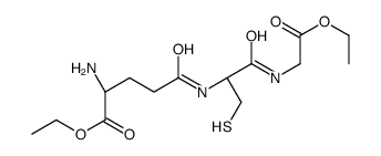 Glutathione-diethyl ester (reduced) structure