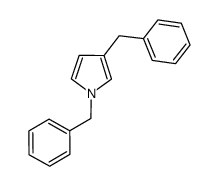 1,3-dibenzyl-1H-pyrrole Structure
