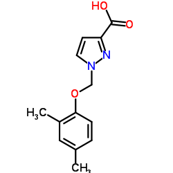 1-(2,4-DIMETHYL-PHENOXYMETHYL)-1 H-PYRAZOLE-3-CARBOXYLIC ACID picture