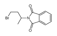 2-(4-bromobutan-2-yl)isoindole-1,3-dione结构式