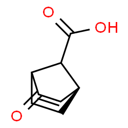 Bicyclo[2.2.1]hept-2-ene-7-carboxylic acid, 5-oxo-, (1R-syn)- (9CI) Structure