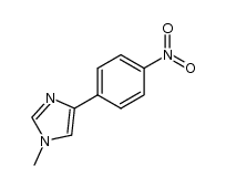 1-methyl-4-(4-nitrophenyl)-1H-imidazole Structure