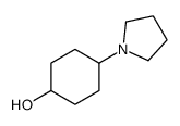 4-pyrrolidin-1-ylcyclohexan-1-ol Structure