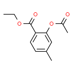 Benzoic acid, 2-(acetyloxy)-4-Methyl-, ethyl ester picture