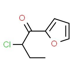 1-Butanone, 2-chloro-1-(2-furanyl)- (9CI)结构式