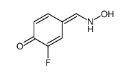 2-fluoro-4-[(hydroxyamino)methylidene]cyclohexa-2,5-dien-1-one Structure