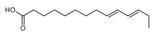 tetradeca-9,11-dienoic acid Structure
