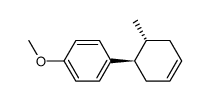 4-(4'-methoxyphenyl)-5-methylcyclohexene结构式