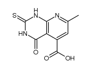 7-methyl-4-oxo-2-thioxo-1,2,3,4-tetrahydro-pyrido[2,3-d]pyrimidine-5-carboxylic acid Structure
