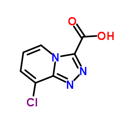 8-Chloro[1,2,4]triazolo[4,3-a]pyridine-3-carboxylic acid结构式