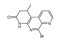 1-methyl-6-bromo-1,2-dihydropyrido[2,3-c][1,8]naphthyridin-3(4H)-one结构式