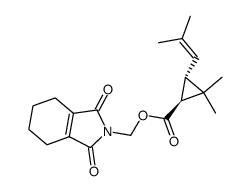 trans-Tetramethrin结构式