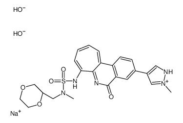 MERCK TYROSINE KINASE INHIBITOR [ SODIUM SALT, HYDRATE (1:1:2) ]结构式