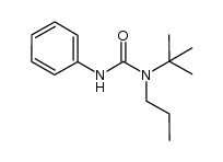 1-tert-butyl-3-phenyl-1-propylurea结构式