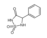 4-phenyl-3-oxo-1,2,5-thiadiazolidine 1,1-dioxide结构式