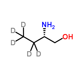 L-2-Aminobutanol-d5 structure