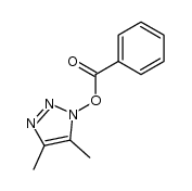 4,5-dimethyl-1H-1,2,3-triazol-1-yl benzoate结构式