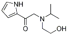 2-[(2-Hydroxy-ethyl)-isopropyl-aMino]-1-(1H-pyrrol-2-yl)-ethanone结构式